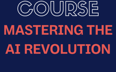 NEW COURSE: MASTERING THE AI REVOLUTION!