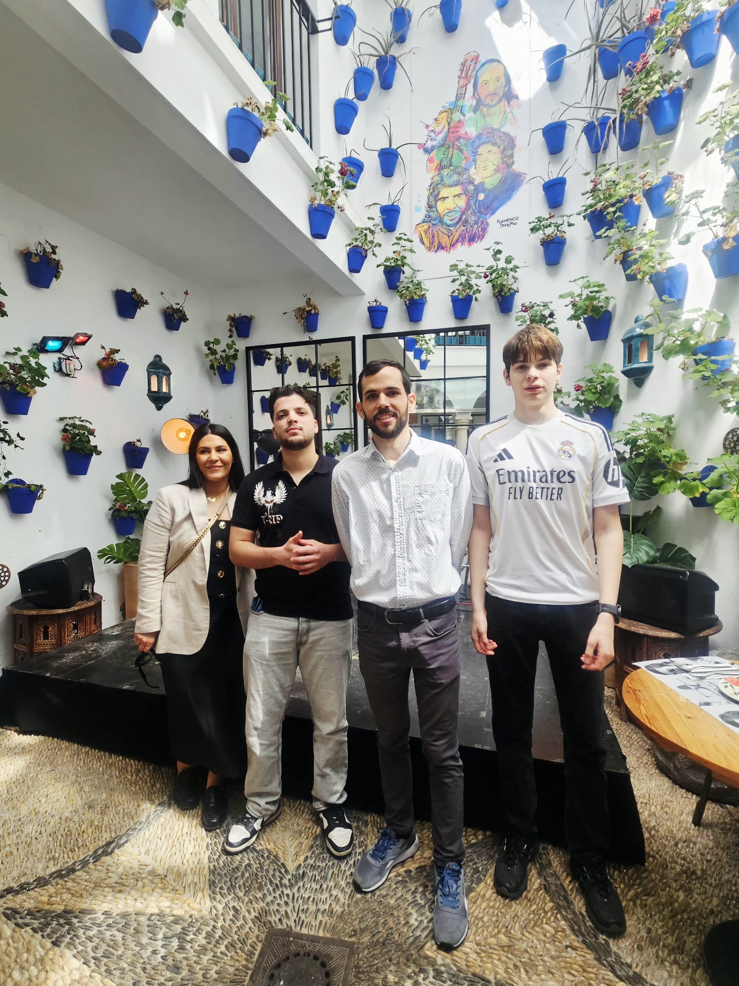 Hospitality students during Erasmus+ internships in Córdoba working in restaurants