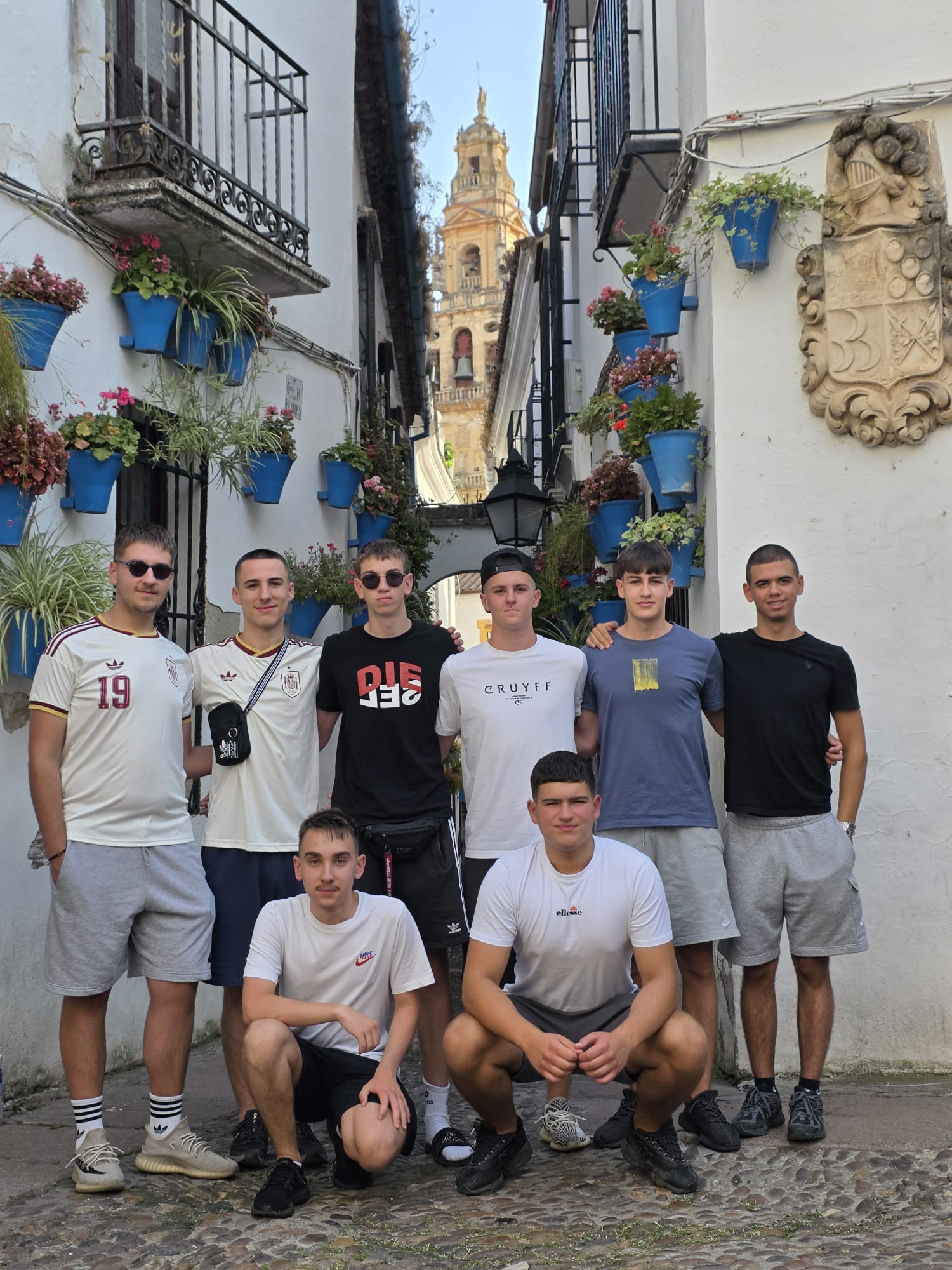Croatian VET group electrical and IT training Córdoba